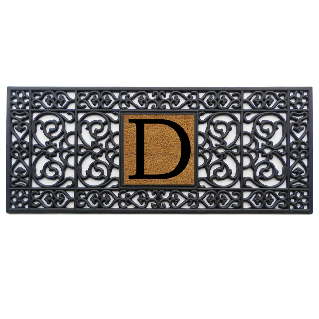 Rubber Monogram Doormat
