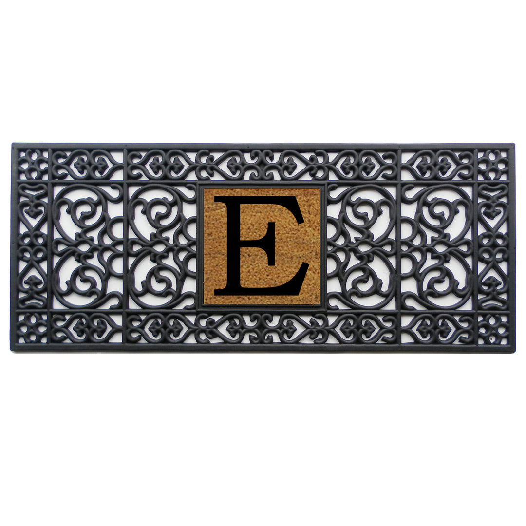 Rubber Monogram Doormat