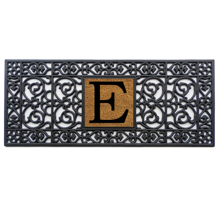 Rubber Monogram Doormat
