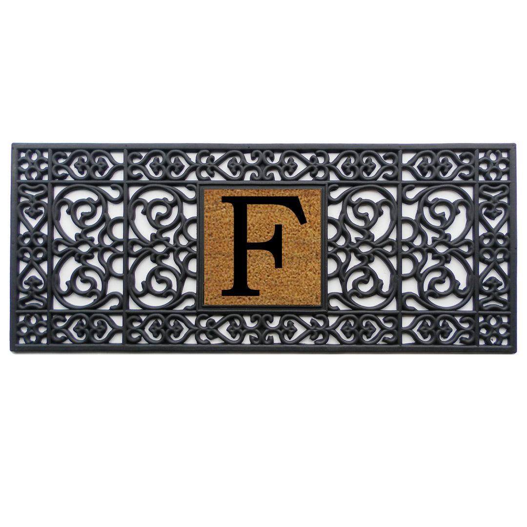 Rubber Monogram Doormat