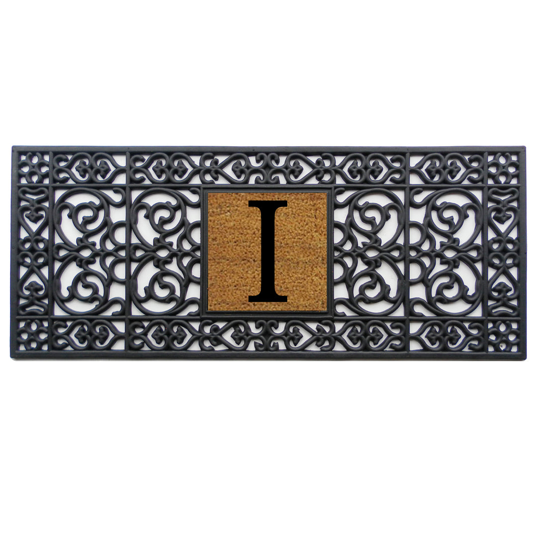 Rubber Monogram Doormat