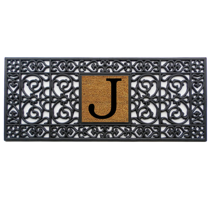 Rubber Monogram Doormat