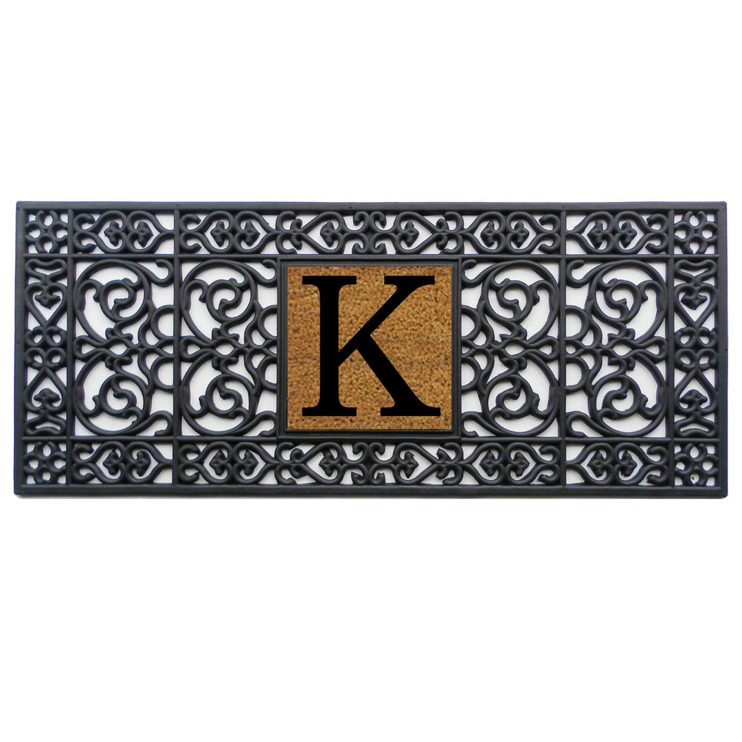 Rubber Monogram Doormat
