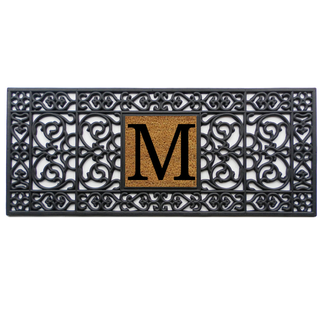 Rubber Monogram Doormat