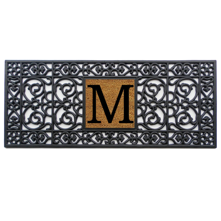Rubber Monogram Doormat