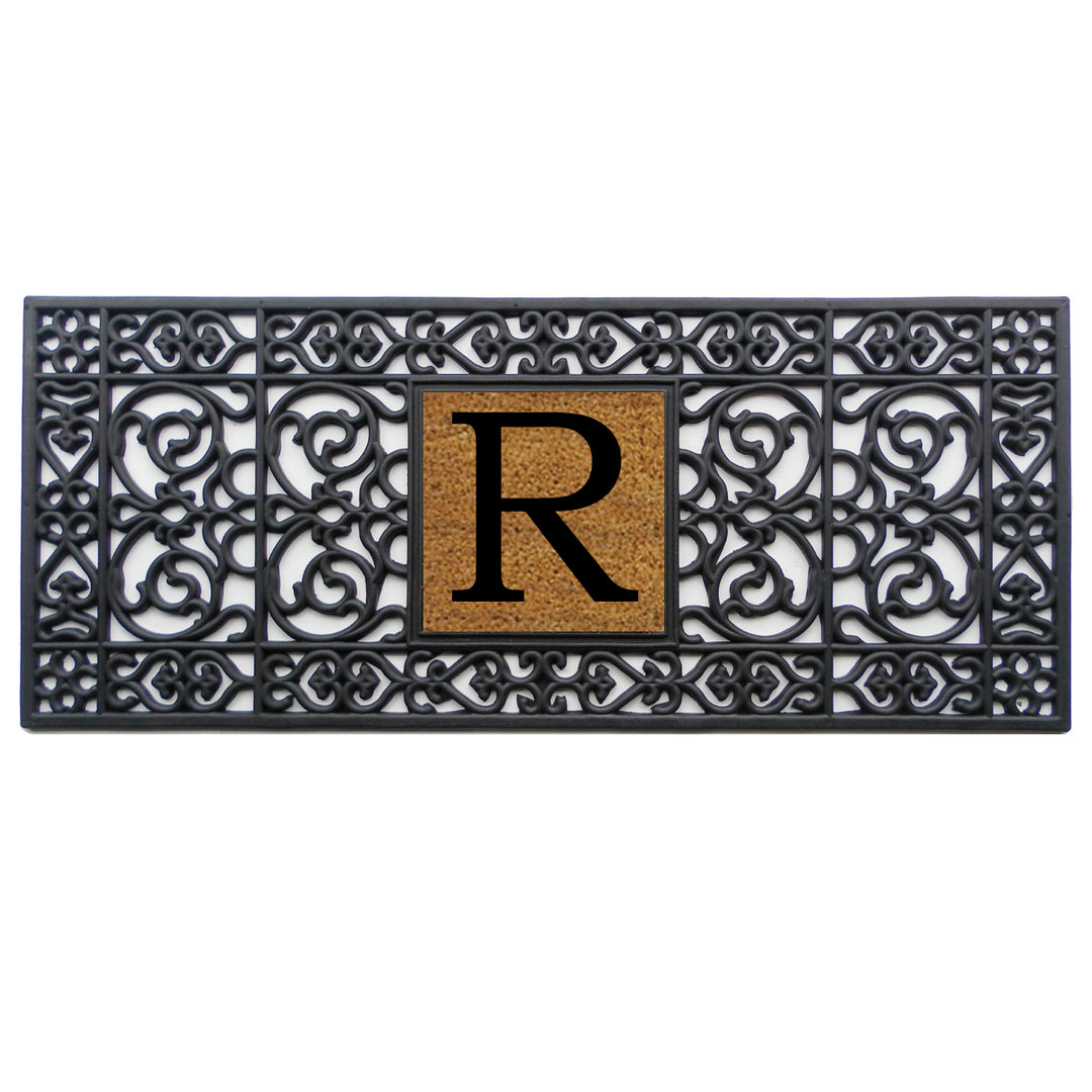 Rubber Monogram Doormat