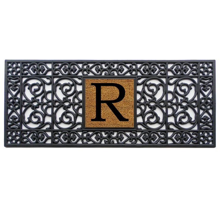 Rubber Monogram Doormat