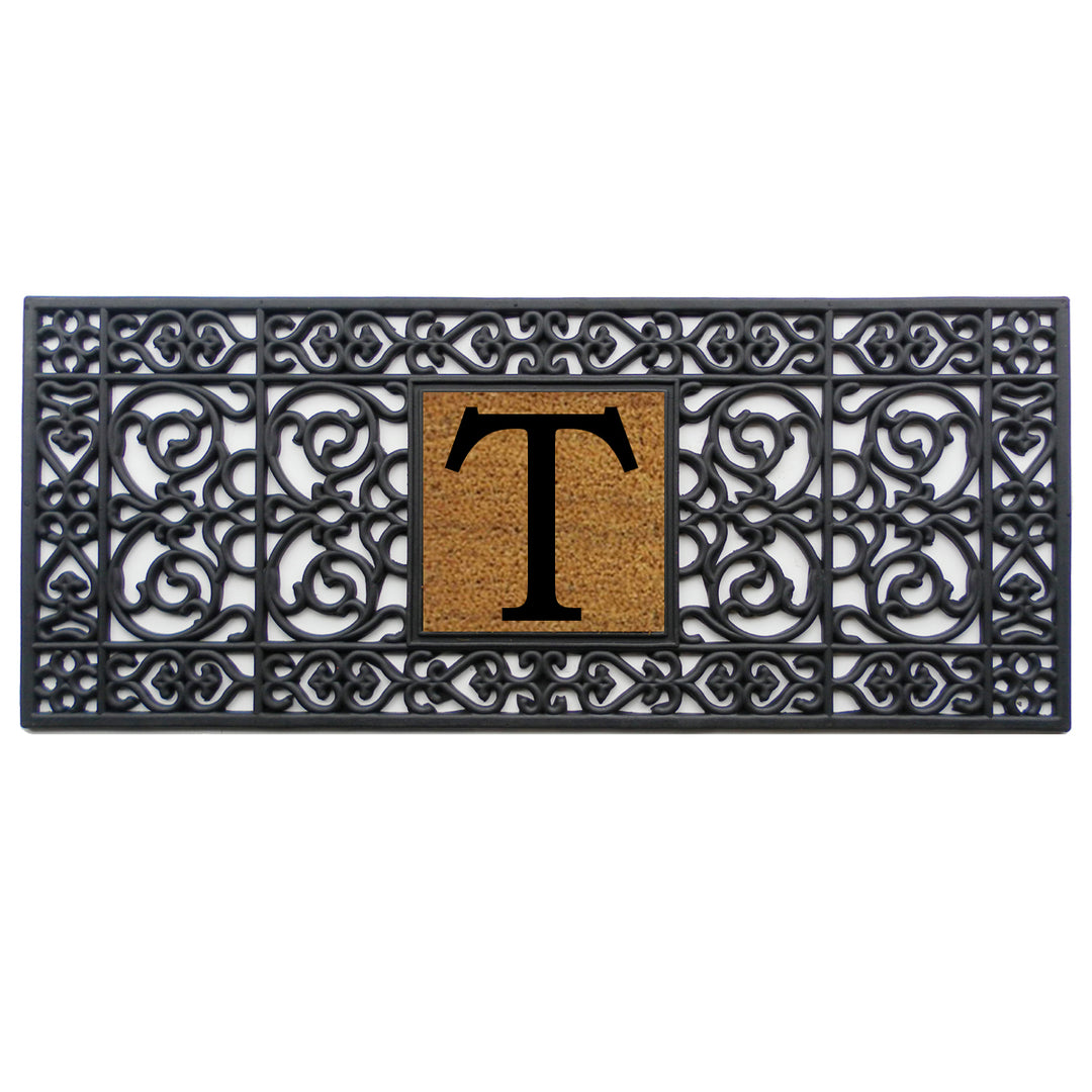 Rubber Monogram Doormat