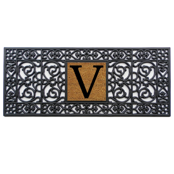Rubber Monogram Doormat