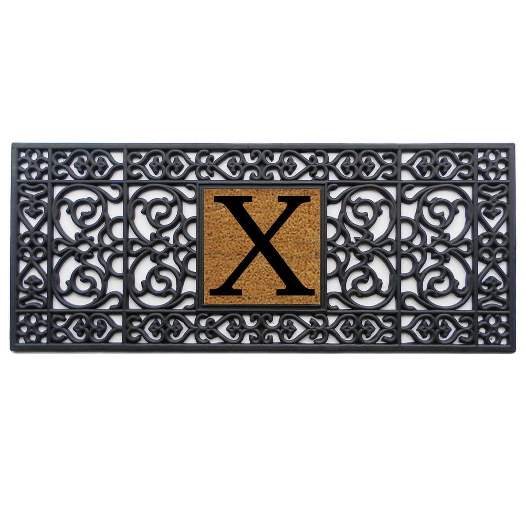 Rubber Monogram Doormat