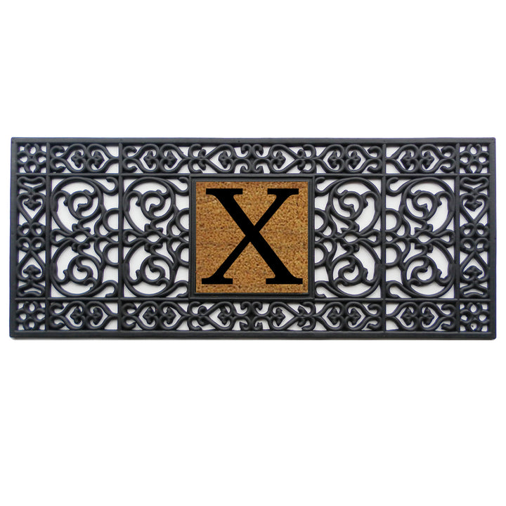 Rubber Monogram Doormat