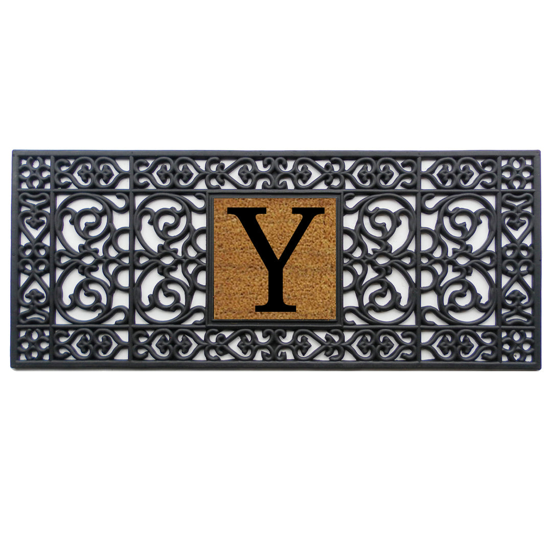 Rubber Monogram Doormat