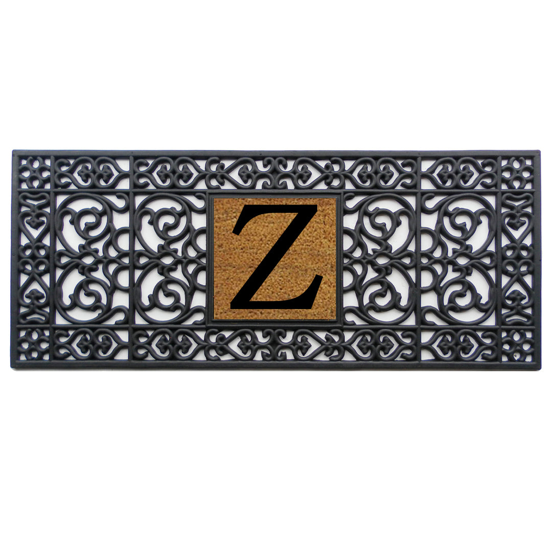 Rubber Monogram Doormat
