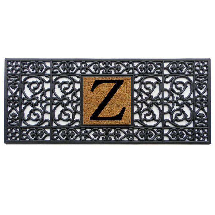 Rubber Monogram Doormat
