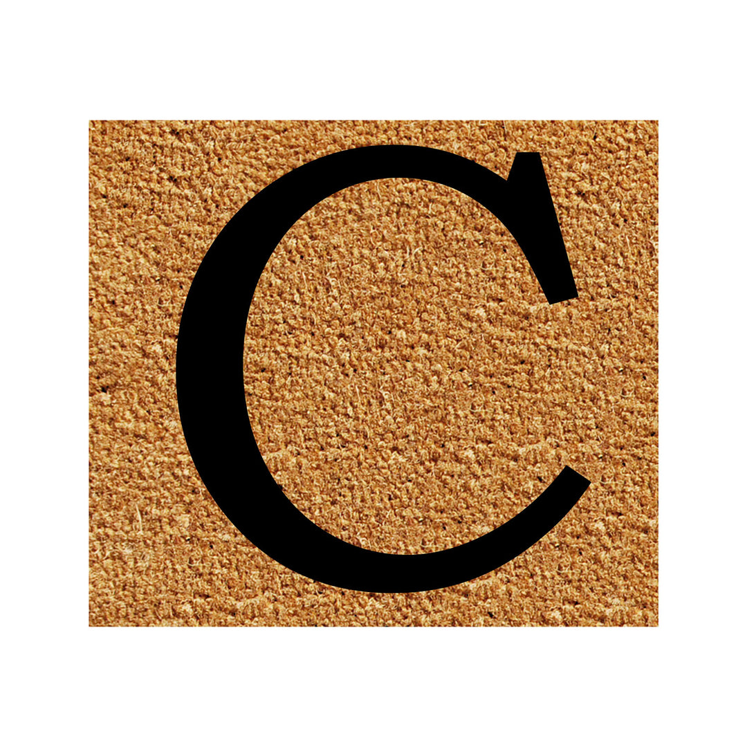 Rubber Doormat w/ Interchangeable Inserts 17"x41"