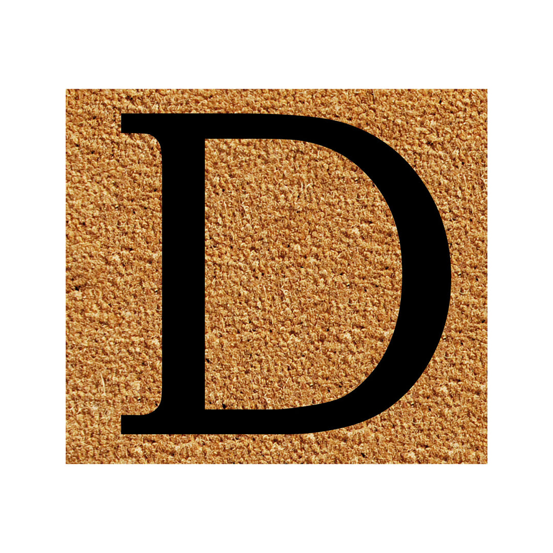 Rubber Doormat w/ Interchangeable Inserts 17"x41"