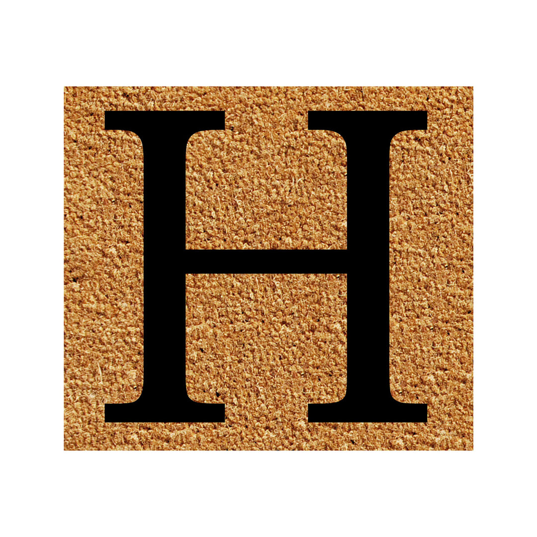 Rubber Doormat w/ Interchangeable Inserts 17"x41"