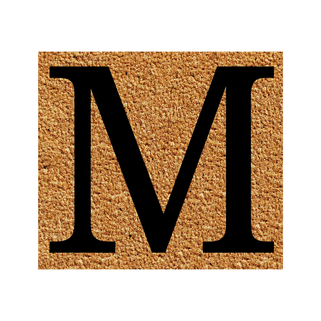 Rubber Doormat w/ Interchangeable Inserts 17"x41"