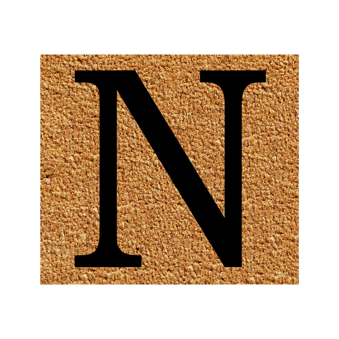 Rubber Doormat w/ Interchangeable Inserts 17"x41"