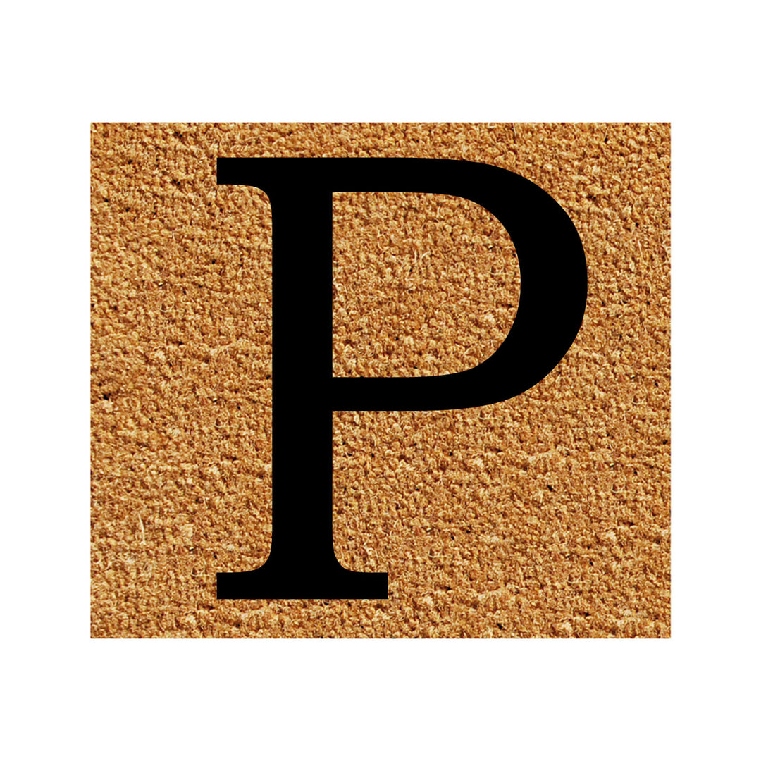 Rubber Doormat w/ Interchangeable Inserts 17"x41"