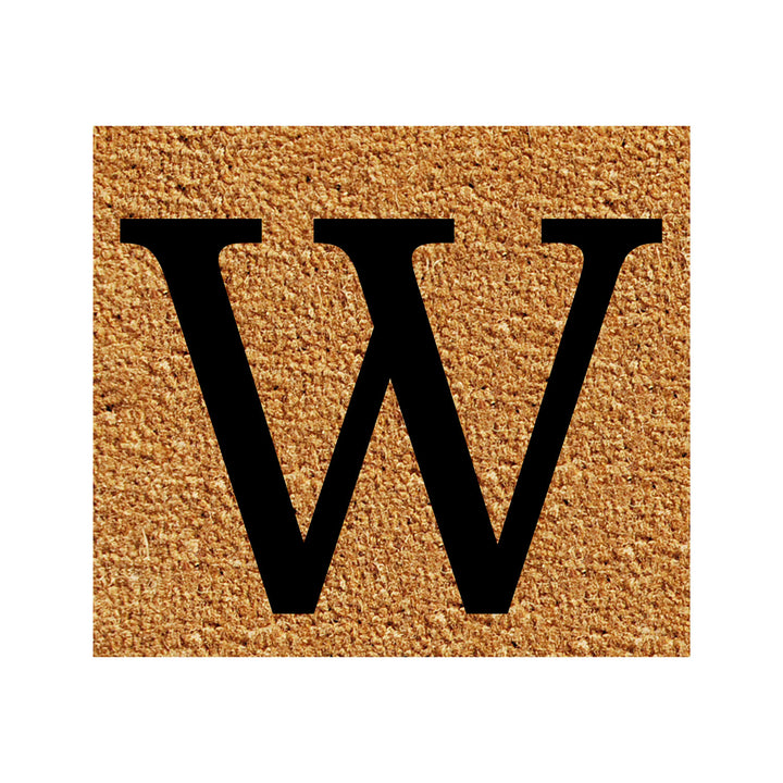 Rubber Doormat w/ Interchangeable Inserts 17"x41"