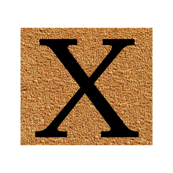 Rubber Doormat w/ Interchangeable Inserts 17"x41"