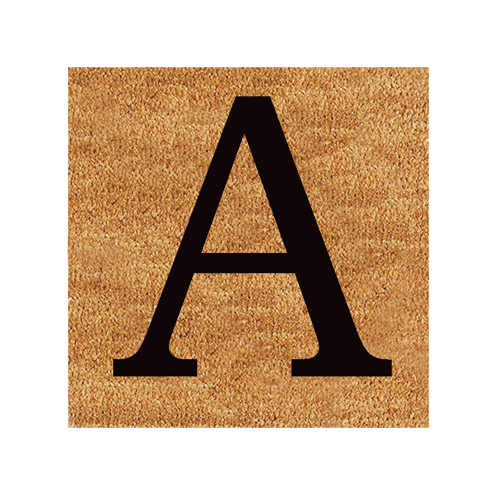 Rubber Doormat w/ Interchangeable Inserts 17"x41"