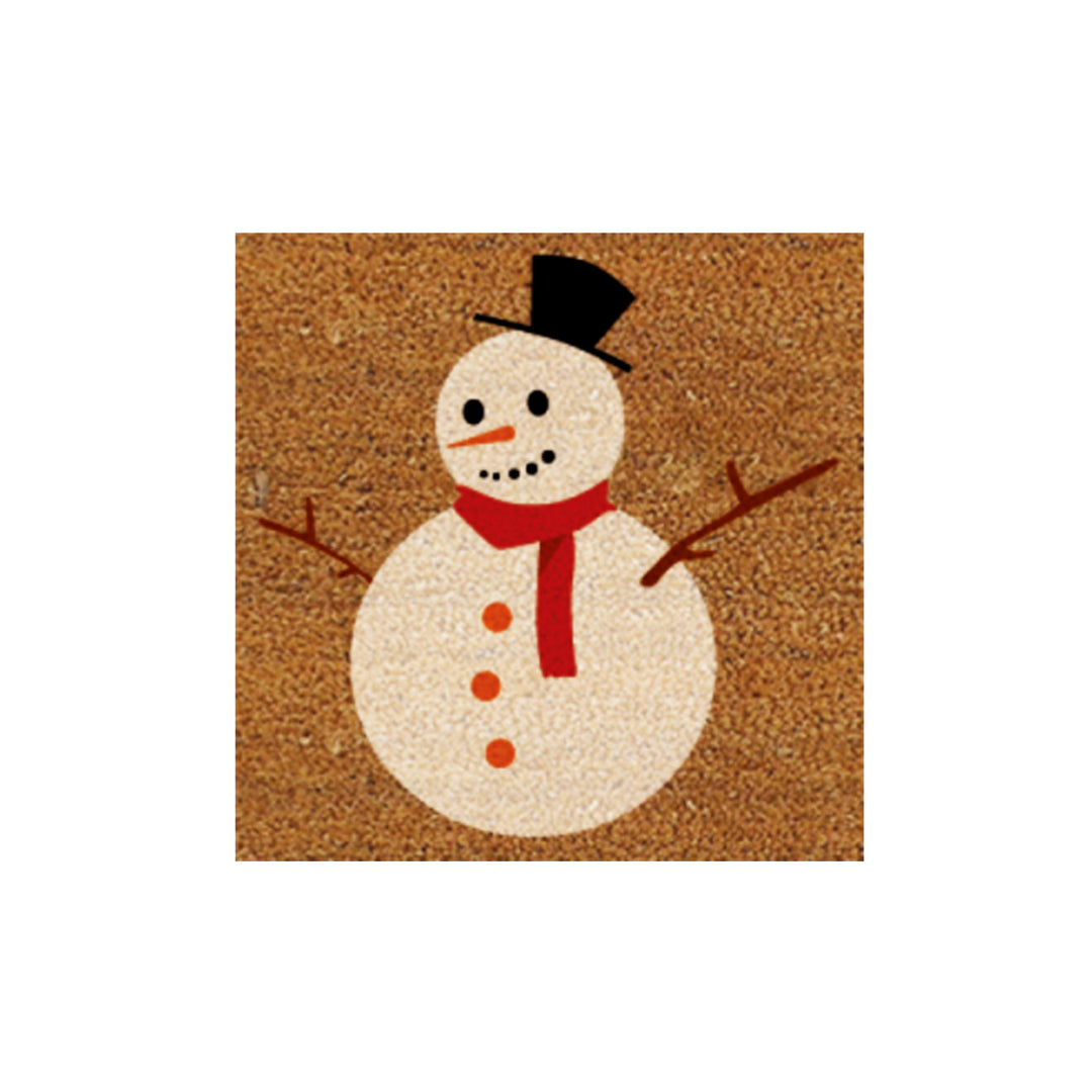 Rubber Doormat w/ Interchangeable Inserts 17"x41"