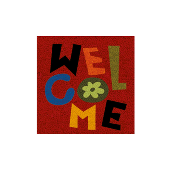 Rubber Doormat w/ Interchangeable Inserts 17"x41"