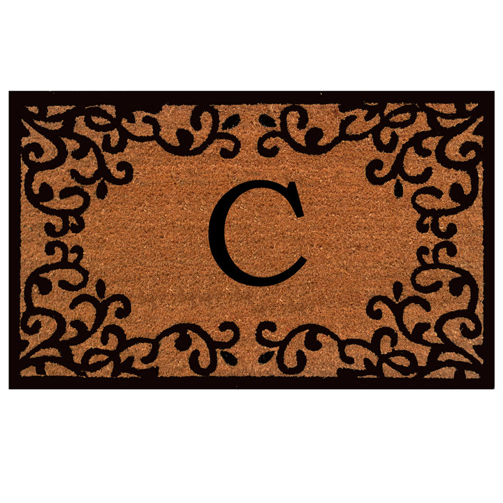 Chateaux Monogram Doormat 18"x30" 18"x30" / C