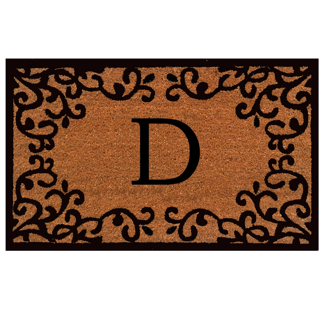 Chateaux Monogram Doormat 18"x30" 18"x30" / D