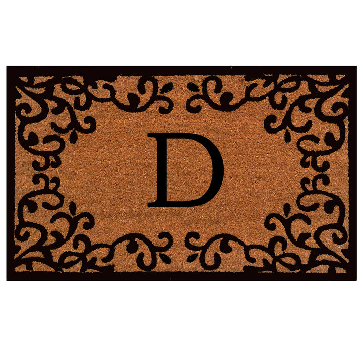 Chateaux Monogram Doormat 18"x30" 18"x30" / D