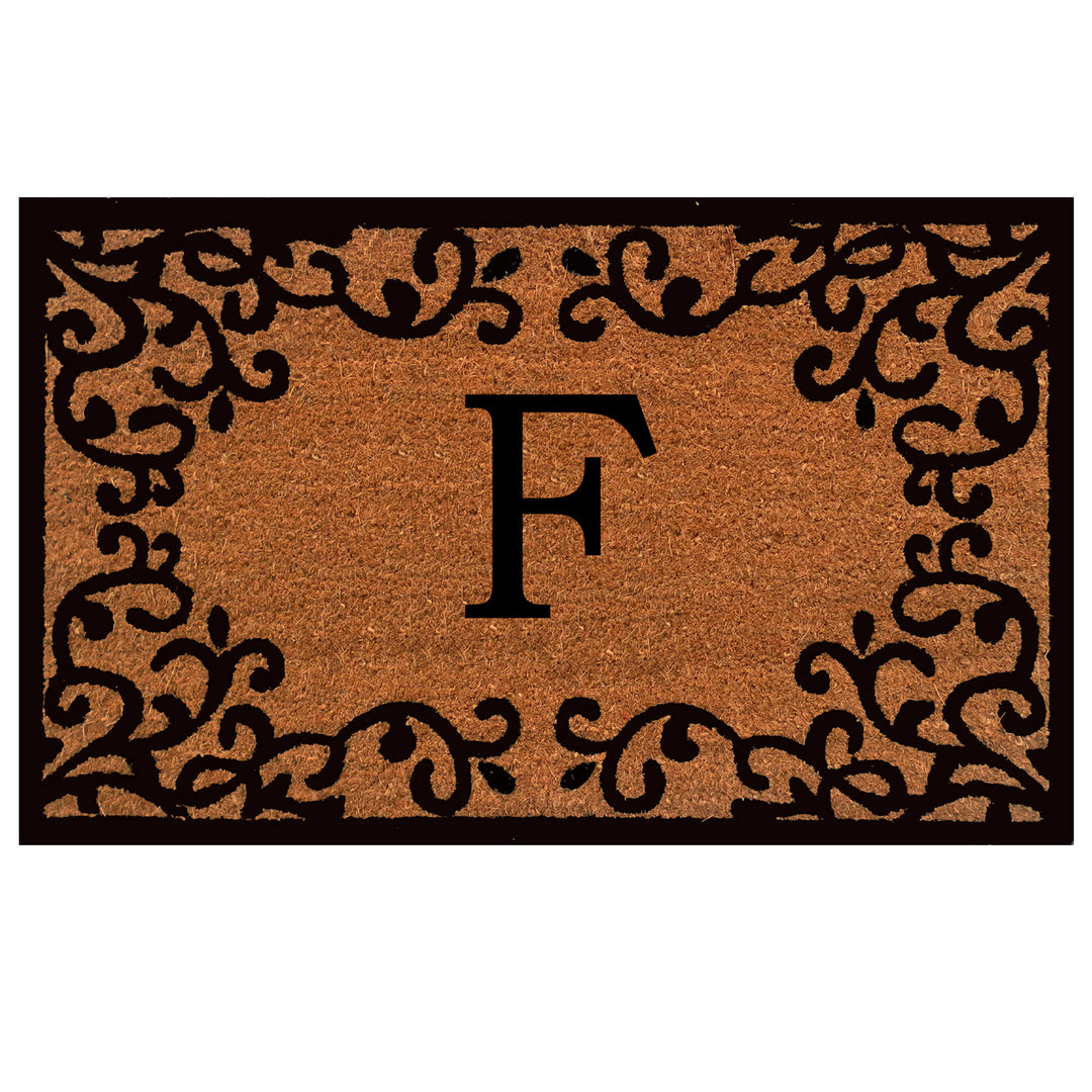 Chateaux Monogram Doormat 18"x30" 18"x30" / F