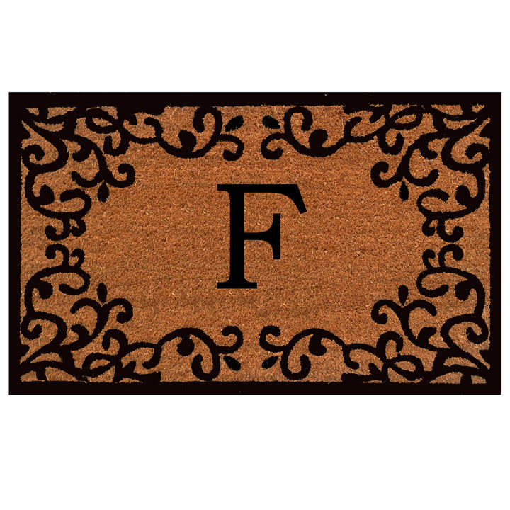 Chateaux Monogram Doormat 18"x30" 18"x30" / F