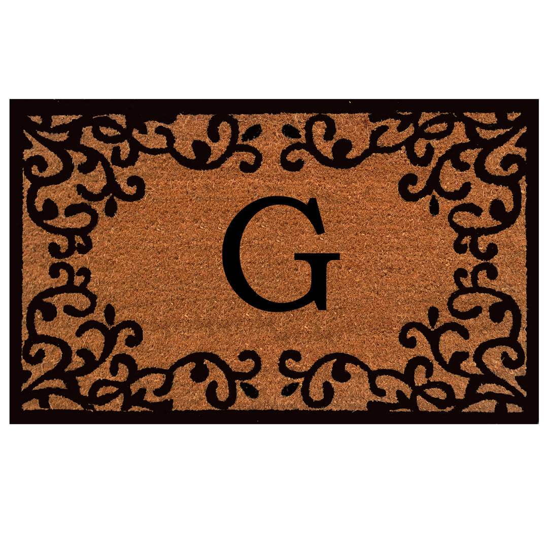 Chateaux Monogram Doormat 18"x30" 18"x30" / G