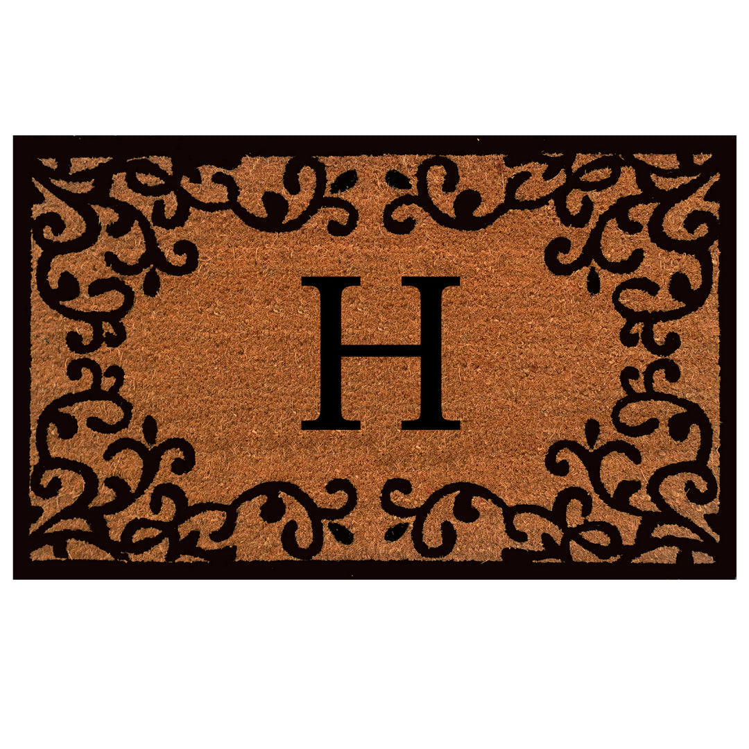 Chateaux Monogram Doormat 18"x30" 18"x30" / H