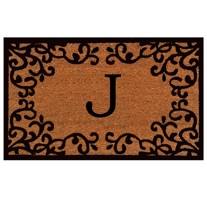 Chateaux Monogram Doormat 18"x30" 18"x30" / J