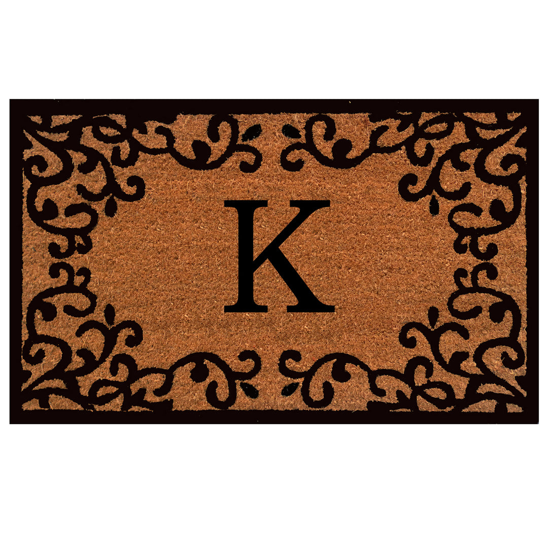 Chateaux Monogram Doormat 18"x30" 18"x30" / K