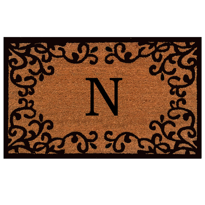 Chateaux Monogram Doormat 18"x30" 18"x30" / N