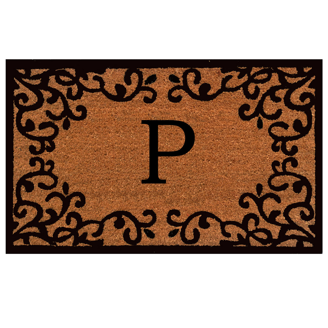 Chateaux Monogram Doormat 18"x30" 18"x30" / P