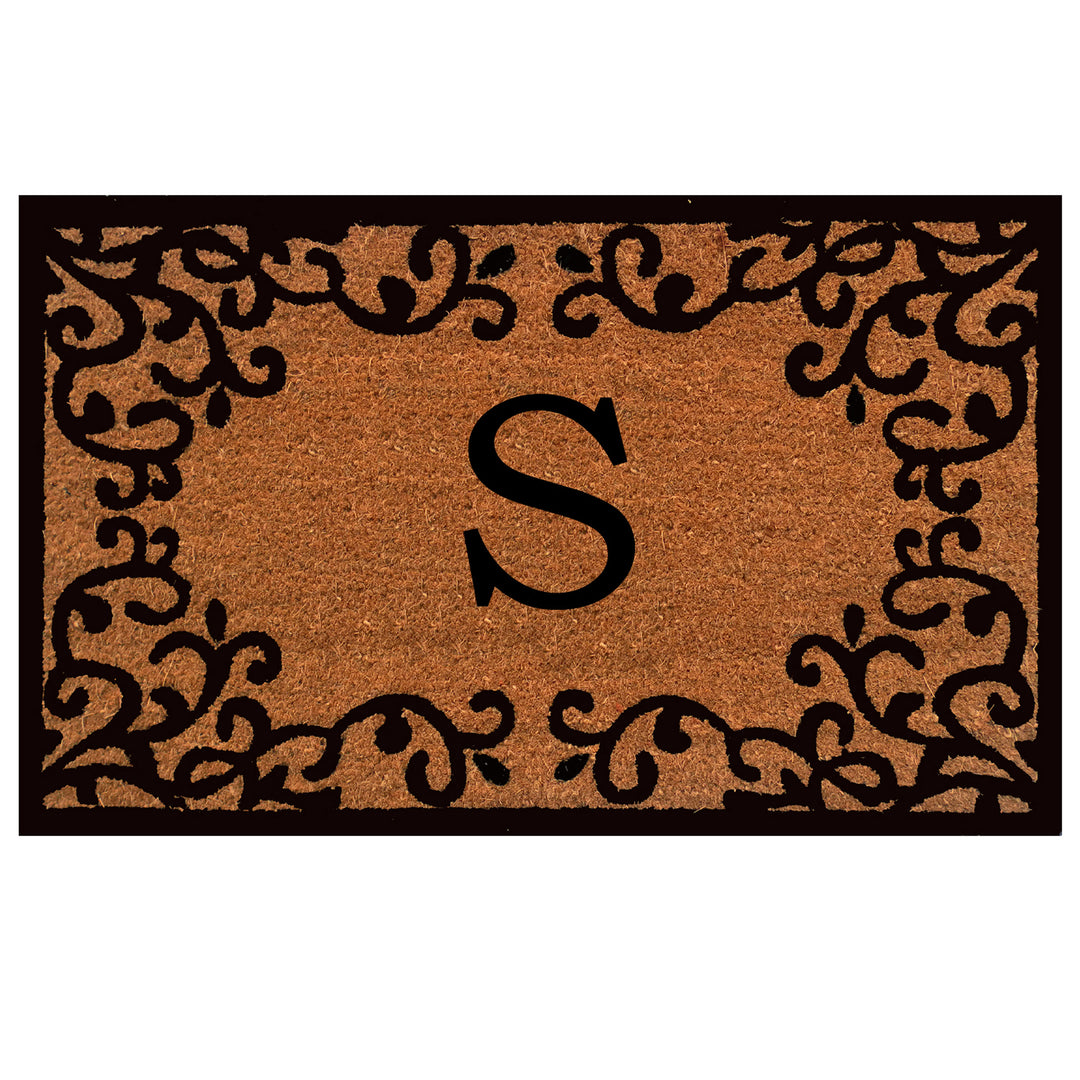 Chateaux Monogram Doormat 18"x30" 18"x30" / S
