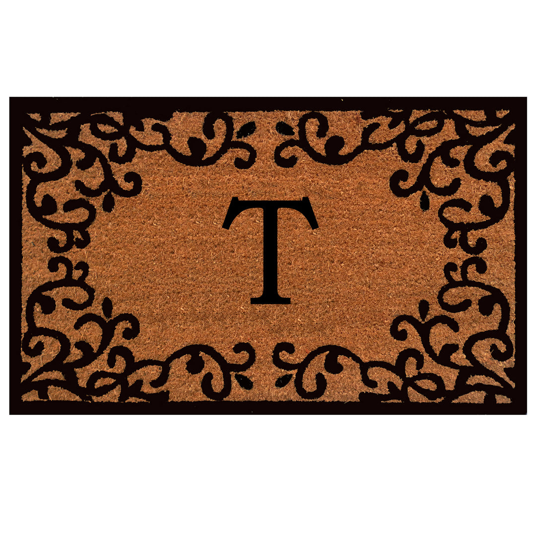 Chateaux Monogram Doormat 18"x30" 18"x30" / T