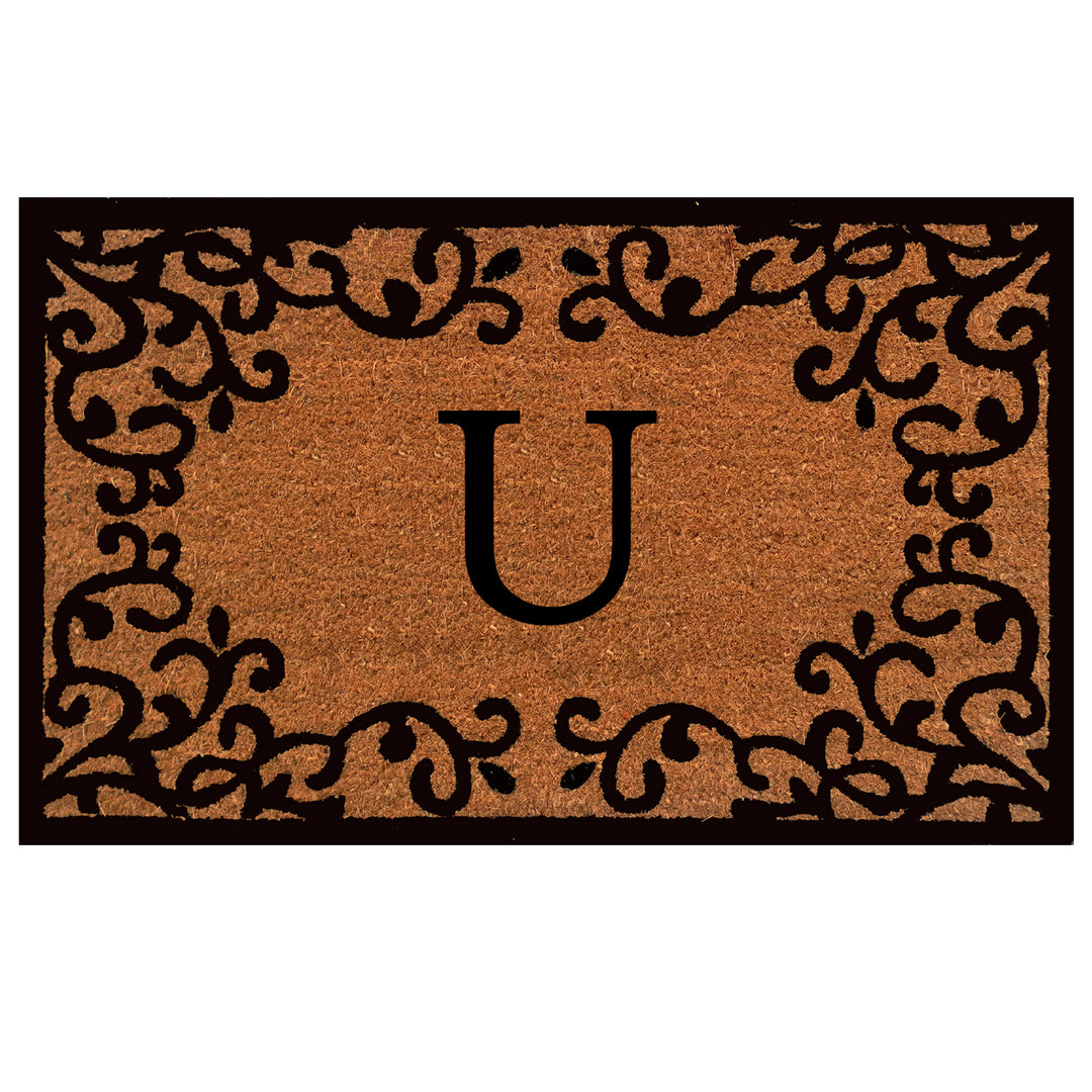Chateaux Monogram Doormat 18"x30" 18"x30" / U