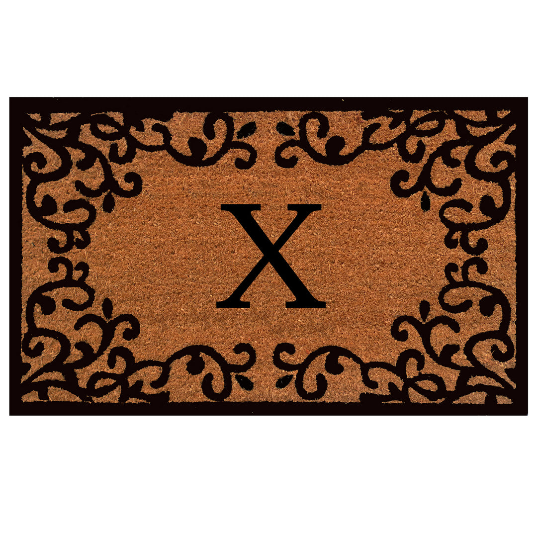 Chateaux Monogram Doormat 18"x30" 18"x30" / X