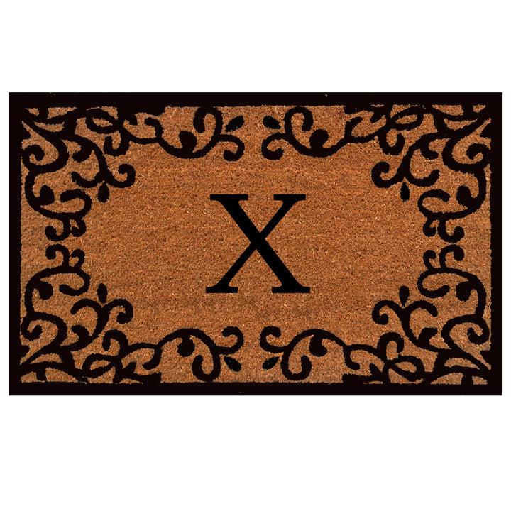 Chateaux Monogram Doormat 18"x30" 18"x30" / X