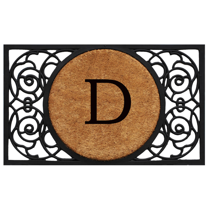 Armada Circle Monogram Doormat 18"x30" 18"x30" / D