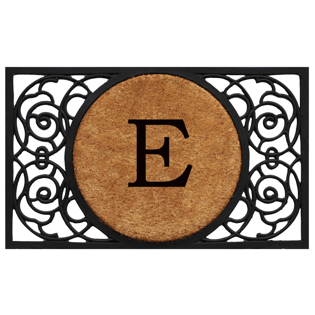 Armada Circle Monogram Doormat 18"x30" 18"x30" / E