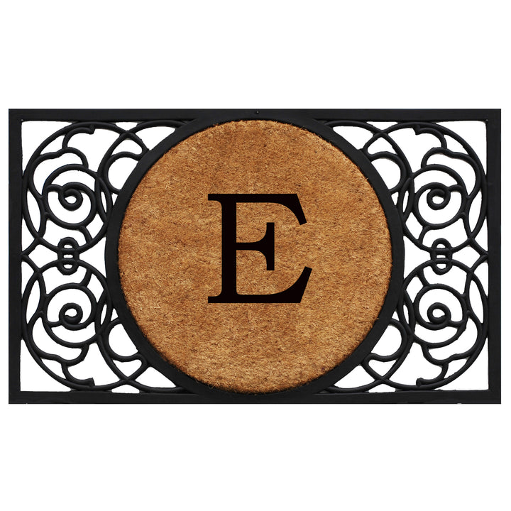 Armada Circle Monogram Doormat 18"x30" 18"x30" / E