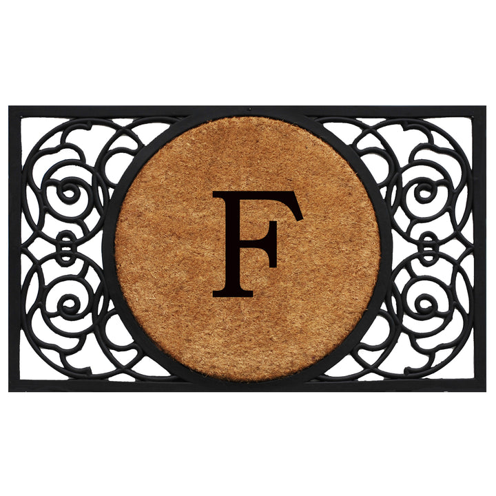 Armada Circle Monogram Doormat 18"x30" 18"x30" / F