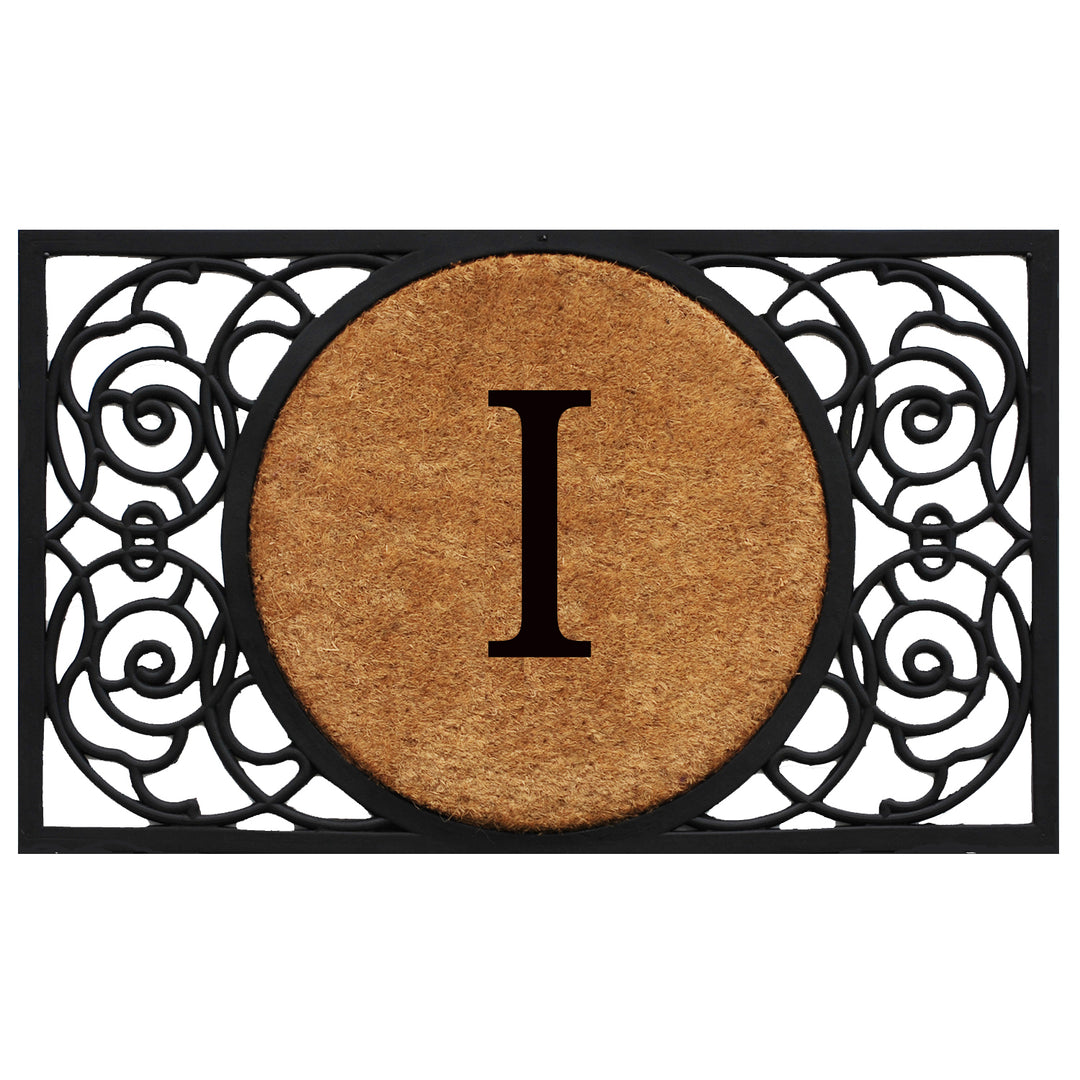 Armada Circle Monogram Doormat 18"x30" 18"x30" / I